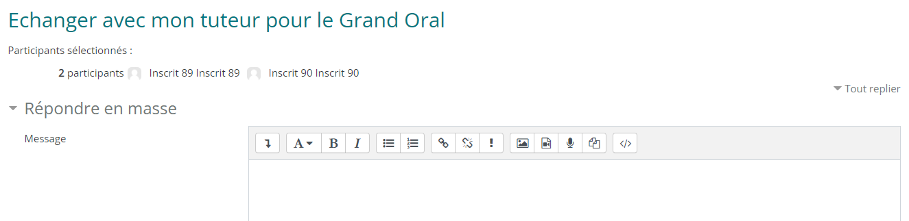 Utiliser Dialogue API (Moodle) pour assurer le tutorat électronique